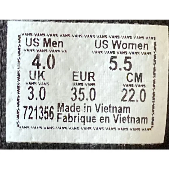 VANS Harry Potter Old Skool Black Golden Quidditch Snitch Sneakers US W 5.5 M 4 - Picture 6 of 6